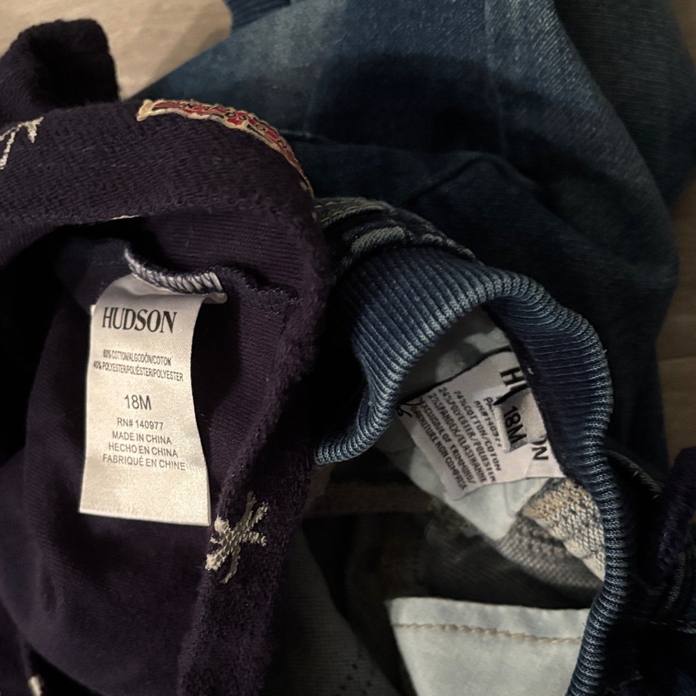 Hudson Jeans Navy Skull Sweater with Denim Jeans Set - Picture 5 of 7